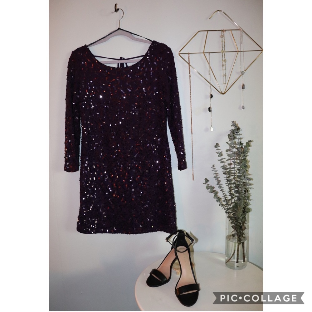 Forever 21 Night Out Violet Dress